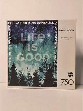 Life is Good 750 Piece Jigsaw Puzzle by Buffalo Games